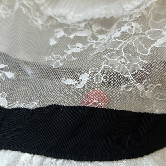 SELF-PORTRAIT | Lace 3/4 Sleeve Midi Dress - Picture 12 of 12